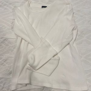 White long sleeve tee